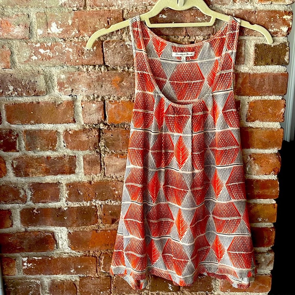 Silk tank top